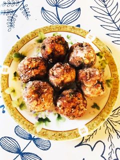 蓮根入り肉団子-レシピのメイン写真