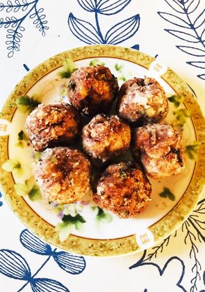 蓮根入り肉団子-レシピのメイン写真