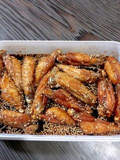美味♪とり手羽中のから揚げ(甘辛ダレ)-レシピのメイン写真