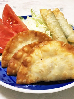 ツナマヨワンタン&チーズ大葉巻き揚げ-レシピのメイン写真