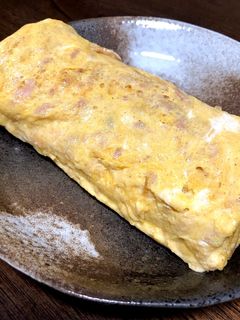 ツナマヨ卵焼き-レシピのメイン写真