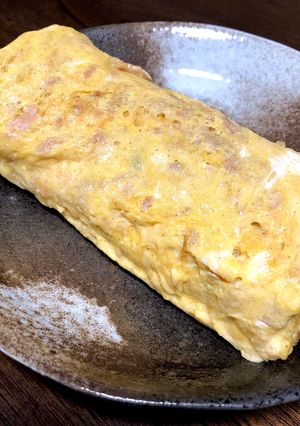 ツナマヨ卵焼き-レシピのメイン写真
