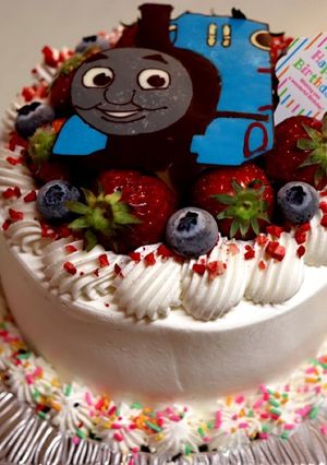 デコレーションケーキ5号-レシピのメイン写真
