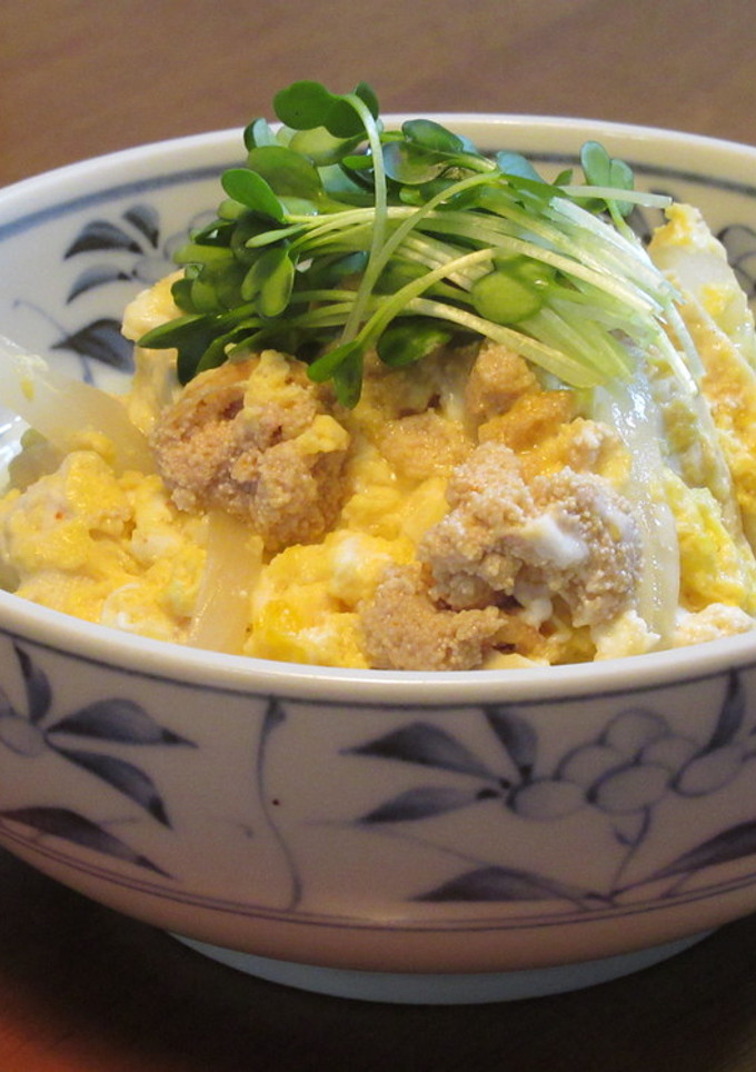 たらこと木綿豆腐の卵とじ-レシピのメイン写真