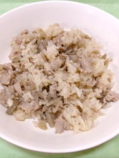 豚肉とごぼうのまぜごはん・保育園給食-レシピのメイン写真