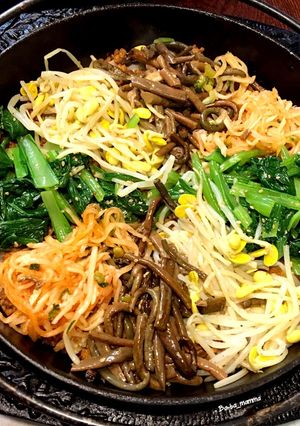 鉄鍋で石焼きビビンバ風-レシピのメイン写真