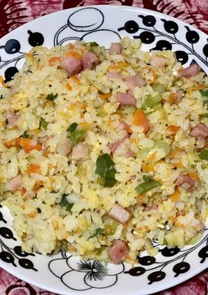長葱と人参のチャーハン-レシピのメイン写真