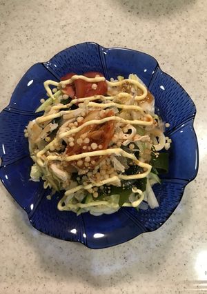 甘辛コチュジャンサラダうどん-レシピのメイン写真
