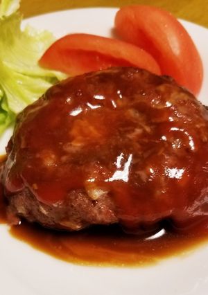 肉汁ジュワ♪みんな大好き我が家のハンバーグ-レシピのメイン写真