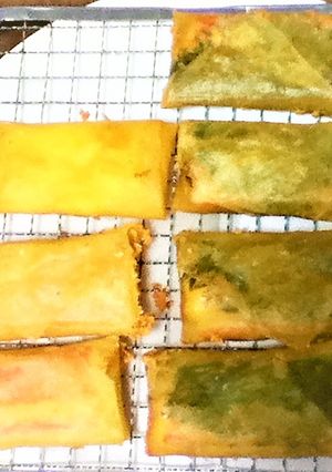 春巻き　カニカマ×大葉×チーズ-レシピのメイン写真