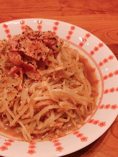 大量消費!!もやしのニンニク生姜醤油炒め-レシピのメイン写真