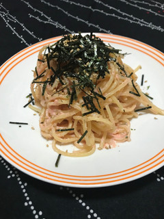 簡単 シソがほんのり香るたらこパスタ-レシピのメイン写真