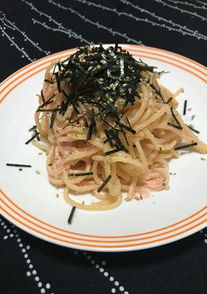 簡単 シソがほんのり香るたらこパスタ-レシピのメイン写真