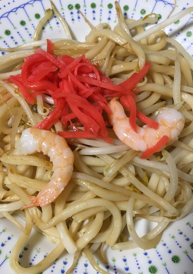 超簡単　焼うどん-レシピのメイン写真