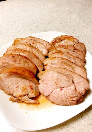 豚モモ肉のローストハム-レシピのメイン写真