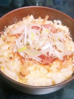 ぱぱっと簡単!明太子と卵のおじや(雑炊)-レシピのメイン写真