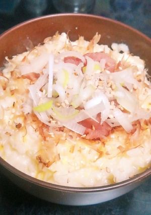 ぱぱっと簡単！明太子と卵のおじや(雑炊)-レシピのメイン写真