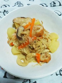 ツナの切り干し大根煮-レシピのメイン写真