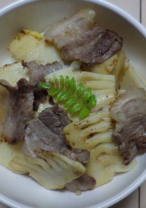 猪肉とタケノコの旨みたっぷり春丼-レシピのメイン写真