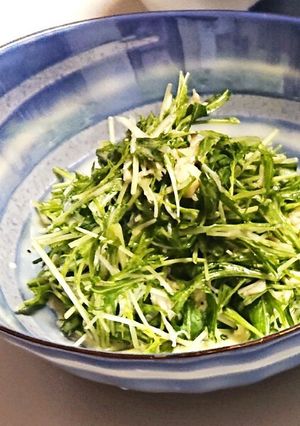 シャキ！水菜とホタテ貝柱のマヨサラダ♥️-レシピのメイン写真