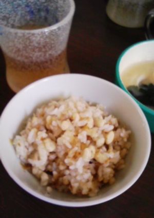 安上がり☆おかか揚げ玉ごはん-レシピのメイン写真