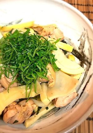 筍と鶏肉のアンチョビ風味炒め-レシピのメイン写真