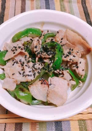 お弁当に☆簡単☆ぶたピーみそ丼-レシピのメイン写真