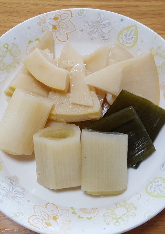 タケノコとネギの煮物-レシピのメイン写真