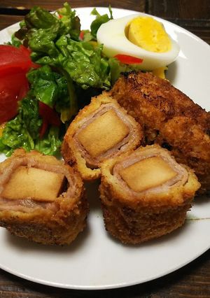 高野豆腐のなんちゃって味噌カツ風-レシピのメイン写真