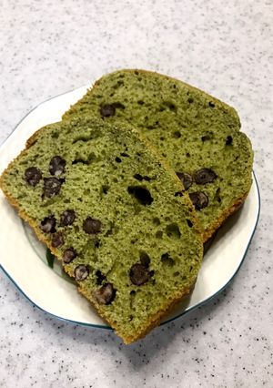 ☆抹茶（大納言小豆入り）パウンドケーキ☆-レシピのメイン写真