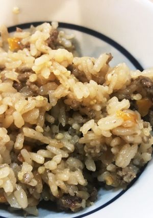 簡単に出来る 牛ひき肉の肉飯-レシピのメイン写真
