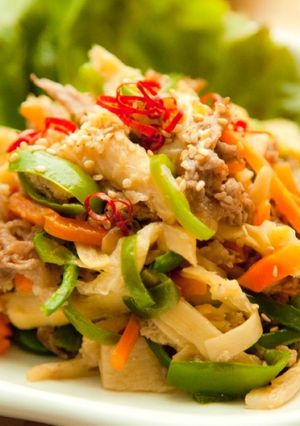 牛肉とタケノコの中華炒め⁂野菜たっぷり-レシピのメイン写真