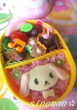 キャラ弁☆シュガーバニーズ（しろうさ）-レシピのメイン写真