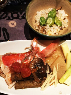 金目鯛のトマト&ゴボウ煮-レシピのメイン写真