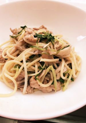 マイタケ香る和風パスタ-レシピのメイン写真