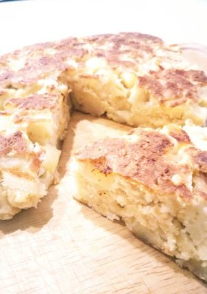フライパンdeりんごケーキ-レシピのメイン写真