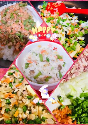 ☆★スナップえんどうの炊き込みごはん☆★-レシピのメイン写真