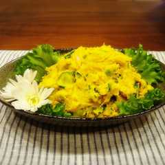 รูปของ クリームチーズ入りかぼちゃサラダ