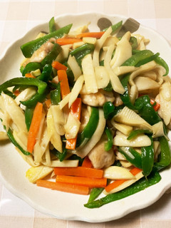 筍と鶏肉の炒め物-レシピのメイン写真