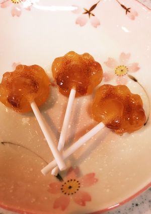 梅干入り❀べっこう飴-レシピのメイン写真