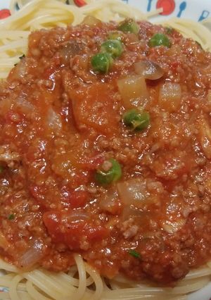 ミートスパゲッティー-レシピのメイン写真