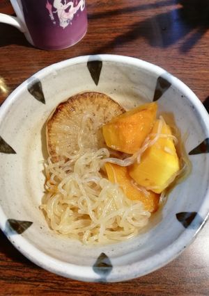 焼き大根とかぼちゃの煮物笠原流アレンジ。-レシピのメイン写真