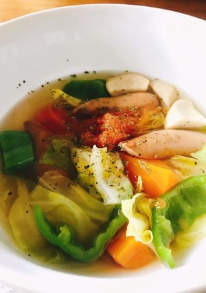 くず野菜で取るベジブロス-レシピのメイン写真