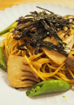 海苔の佃煮の大量消費に！海苔パスタ-レシピのメイン写真