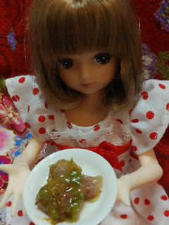 リカちゃんサイズ♡ねぎ味噌焼きꕤ*.゚-レシピのメイン写真