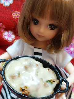 リカちゃんサイズ♡豚キムチ(チーズ)ꕤ*-レシピのメイン写真