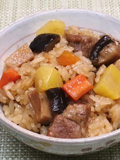 炊飯器で簡単!もっちもち中華おこわ-レシピのメイン写真