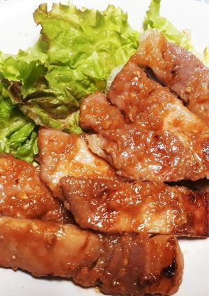 豚ロースの味噌たれ漬け焼き-レシピのメイン写真