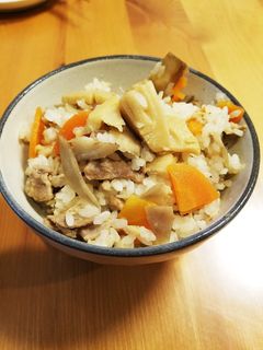 ♪たけのこ五目混ぜご飯♪-レシピのメイン写真
