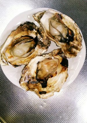 焼き牡蠣～グリルで♪殻２枚の牡蠣-レシピのメイン写真